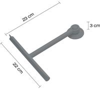 GEDY Tergivetro per Box Doccia colore Grigio 2641080