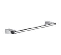 GEDY | Porta Asciugamani Bagno Tonale in Acciaio Inox e Cromall, Appendi Asciugamani Fissabile con Viti Incluse, Cromato, 2,4x46x7cm