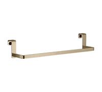 Gedy Tosca - Portasciugamani da bagno, senza trapano, per appendere, in acciaio inox, oro opaco,