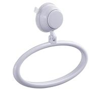 Gedy Vesuvio portasciugamani ganci con ventosa, bianco, 18 x 3 x 16 cm