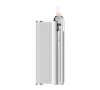 Gee-k'Vape Wenax M Starter Kit (Moonlit Silver) [Power Bank 2500mAh + Wenax M1 Mini Pen 16 W Batteria 400mAh] 2 ML Cartuccia Wenax M1 0,8Ω/1,2Ω MTL Originale - No Nicotine