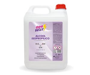 Gee-Wizz Isopropanolo Alcol, Alcool Isopropilico Puro 5 L | Detergente Multiuso per Pulizia Elettronica, Casa e Ufficio, Stampa 3D | Prodotto Puro | Evaporazione Rapida