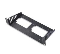 GeeekPi DeskPi RackMate Accessories SBC Shelf 1U Rack Shelf, supporta Raspberry Pi/Jetson Nano/RockPi 5B/Dev Board e HDD/SSD da 2,5 pollici, per DeskPi RackMate T1/T0/T2 Rackmount e Server Rack da 10"