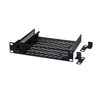 GeeekPi Mensola per mini PC rack da 10" 1U con porta RJ45 CAT6 e porta HDMI per DeskPi RackMate T1/T0