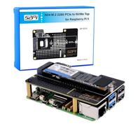 GeeekPi N04 Shield SSD per Raspberry Pi 5, M.2 2280 PCIe a NVMe