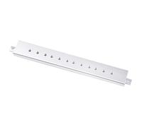 GeeekPi Traversa in alluminio da 25,4 cm con fori per viti preforati per armadi server DeskPi RackMate T0/T1/T2/TT