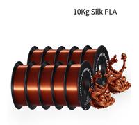 GEEETECH 10Kg 3d Silk PLA Filament 1.75mm Spool Wire per materiale stampante 3D, sicurezza, confezionamento sottovuoto