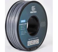 Geeetech Filamento ABS+ per stampante 3D 1.75mm argento, filamento per stampa 3D ABS 1KG 1 bobina
