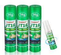 GEEETECH Colla per stampante 3D, confezione da 3 pezzi (JT16), perfetta adesione della stampante 3D del primo strato, formula solubile in acqua, colla per stampa 3D, compatibile con PLA, ABS