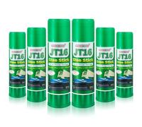 GEEETECH Colla per stampante 3D, confezione da 6 pezzi (JT16), perfetta adesione della stampante 3D del primo strato, formula solubile in acqua, colla per stampa 3D, compatibile con PLA, ABS