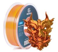 GEEETECH Filamento a doppio colore, 1,75 mm, 1 kg/spool per stampante 3D, Silk Gold & Copper…