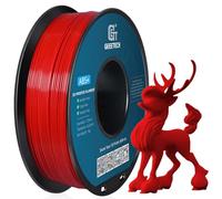 GEEETECH Filamento ABS+ 1,75 mm, Filamento Stampante 3d 1 kg 1 Bobina, 3D Printer Filamento, ABS+ Rosso