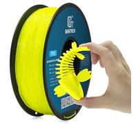 GEEETECH Filamento in TPU, 1,75 mm, giallo, flessibile, per stampante 3D, 1 kg, 1 spool