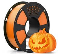 GEEETECH Filamento PLA 1,75 mm, Filamento Stampante 3d 1 kg 1 Bobina, PLA 3D Printer Filamento, PLA Arancione