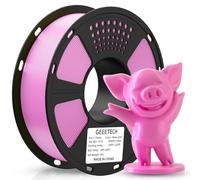 GEEETECH Filamento PLA 1,75 mm, Filamento Stampante 3d 1 kg 1 Bobina, PLA 3D Printer Filamento, PLA Rosa