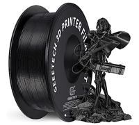 GEEETECH Filamento PLA 1.75 mm Nero, PLA 1kg Spool, Filamento Stampante 3D, PLA Nero