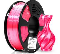 GEEETECH Filamento PLA 1.75 mm Silk Pink, Filamento Stampante 3D PLA 1KG Spool, PLA Silk Pink