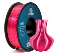GEEETECH Filamento PLA 1.75 mm Silk Pink, Filamento Stampante 3D PLA 1KG Spool, PLA Silk Pink