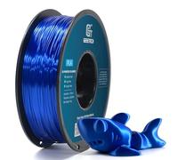 GEEETECH Filamento PLA 1.75 mm Silk Royal Blue, 3d filament PLA Per Stampante 3D 1kg spool, PLA Silk Royal Blue