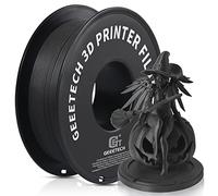 Geeetech Matte PLA filament, Stampante 3D Filamento PLA 1 kg Tela, Precisione Dimensionale +/- 0,02 mm, Nero