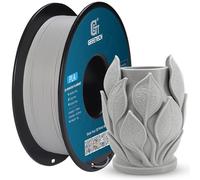 Geeetech Matte PLA filamento, Stampante 3D Filamento 1.75 mm PLA 1 kg Spool, Precisione Dimensionale +/- 0,02 mm, Opaco Grigio chiaro