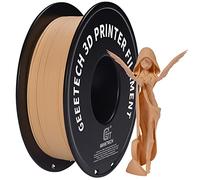 Geeetech Matte PLA Filamento, Stampante 3D Filamento PLA 1 kg Spool, Precisione Dimensionale +/- 0,02 mm, Opaca Della Pelle