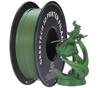 Geeetech Matte PLA Filamento, Stampante 3D Filamento PLA 1 kg Spool, Precisione Dimensionale +/- 0,02 mm, Opaca Verde Oliva