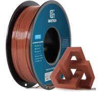 GEEETECH PETG Filamento 1,75 mm, per stampante 3D, filamento PLA 1 spool, 1 kg, Colore Marrone