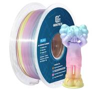 GEEETECH PLA Filament 1.75mm Multicolor 3D Printer PLA Filament 1kg Spool Silk Rainbow