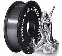 GEEETECH PLA Filaments 1.75mm Silk Silber, Stampante 3D printer Filament PLA 1KG Spool