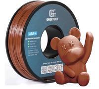 GEEETECH Stampante 3D Filamento 1,75 mm, Filamento per stampante 3D ABS+ Marrone