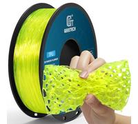 GEEETECH TPU Filament, TPU 95A,Transparent yellow,1kg Spool for 3d Drucker