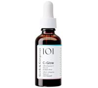 G orgeous - C-Glow - 15% Vitamin C + Ferulic acid & Vitamin E Serum, protects against environmental damage, boosts collagen & evens skin tone - all skin types, 30ml