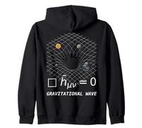 Geek Spazio Onde Gravitazionali Felpa con Cappuccio