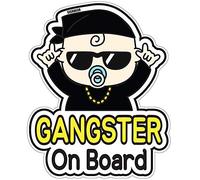 GEEKBEAR Adesivo Baby on Board per auto (27. Hiphop Baby)