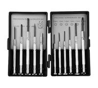 GeekerChip 11 in 1 Set di Cacciaviti di Precisione,Set di Cacciaviti Orologiaio,Cacciaviti Magnetici Set Cacciaviti Piccoli e Magnetizzatore,per Occhiali,Orologi e Progetti Fai da Te