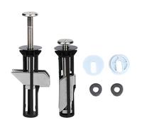 GeekerChip 2 Pezzi Fissaggio Tavoletta WC,Fissaggio Vite per Sedile WC,Fissaggi WC Sedile,Fissaggio Sedile WC a Espansione,Riparazione Sedile WC Accessori,per Sedile Del Water Riparazione WC