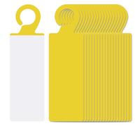 GeekerChip 20 Pezzi Trappole Appiccicose Ciliegio,Mosche Dell'olivo Trappola per Insetti per Mosca Bianca,Ulivi Mosca della Frutta,Afidi,Minatori Fogliari,Cicaline(24cmX7cm)