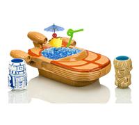 Geeki Tikis Star Wars Landspeeder Punch Bowl Con Luke E R2-D2 Mini Muglets