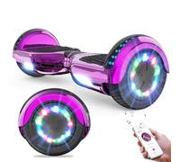 GeekMe Hoverboards Auto bilanciamento Scooter 6.5 '' Regalo per Bambini e Adulti - Bluetooth Altoparlanti LED luci