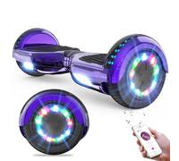 GeekMe Hoverboards Auto bilanciamento Scooter 6.5 '' Regalo per Bambini e Adulti - Bluetooth Altoparlanti LED luci