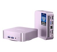 GEEKOM A6 Aurora Edition Mini PC con AMD Ryzen 7 6800,Garanzia 3 Anni,16GB DDR5 RAM e 1TB SSD(Upgradabile),LAN 2.5G Ultra Veloce,Slot SD,Mini PC Windows 11 Pro,USB 4.0,Compact Aluminum Design