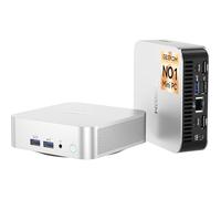 GEEKOM A6 Mini PC(Garanzia 3 Anni) con AMD Ryzen 7 6800H e Radeon 680M,32GB DDR5 e 1TB SSD,LAN 2.5G Ultra Veloce,Mini PC Windows 11 Pro,USB4.0,8K@60Hz/4K@120Hz,Slot SD|Compact Aluminum Design