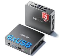 GEEKOM Mini PC Air12 Lite con Intel N150 (aggiornamento da N100), 16GB RAM e 512GB SSD, Mini PC Windows 11 pronto all'uso | 6×USB e 9-PIN | Supporto Dual Display 4K@60Hz per Casa, Ufficio e Scuola