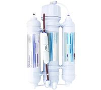 Geekpure Sistema di filtraggio dell'acqua ad osmosi inversa da controsoffitto per acquario a 3 stadi-Portatile-100 GPD