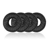 Geekria 2 paia di cuscinetti auricolari di ricambio QuickFit compatibili con cuffie Sony MDR-V150 V200 V250 V300 V400 ZX300 (nero)