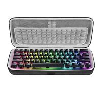 GEEKRIA 60% Custodia Compatta per Tastiera, Custodia rigida da viaggio per tastiera 61 tasti, compatibile con SteelSeries Apex Pro Mini, Razer Huntsman Mini, RK Royal KLUDGE RK61