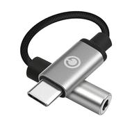 GEEKRIA adattatore da Type-C a 3,5 mm femmina per cuffie, cavo dongle audio USB-C ad Aux, compatibile con iPhone 16 Pro Max/15 Pro, Samsung Galaxy S24/S23 Ultra, Pixel, iPad Pro (10,8 cm)