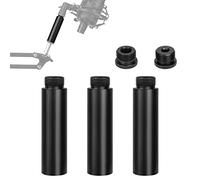 GEEKRIA Adattatore per prolunga per asta microfonica, viti per microfono da 5/8 maschio a 3/8 femmina e da 5/8 maschio a 1/4 femmina, tubo di prolunga da 5/8 maschio a 5/8 femmina (onfezione da 3)