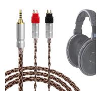 GEEKRIA Apollo cavo audio di upgrade in rame monocristallo, 2,5 mm, compatibile con Sennheiser HD 600S2/660S/600/650/6XX, cavo di ricambio per cuffie Hi-Res/HiFi (5 ft/1,5 m)